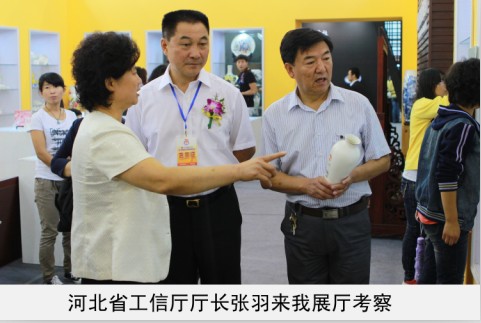 戴尔服务器维修省工信厅厅长来我厅考察